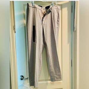 NWT Banana Republic Ankle Length Mid Rise Factory Grey Pants Size 14